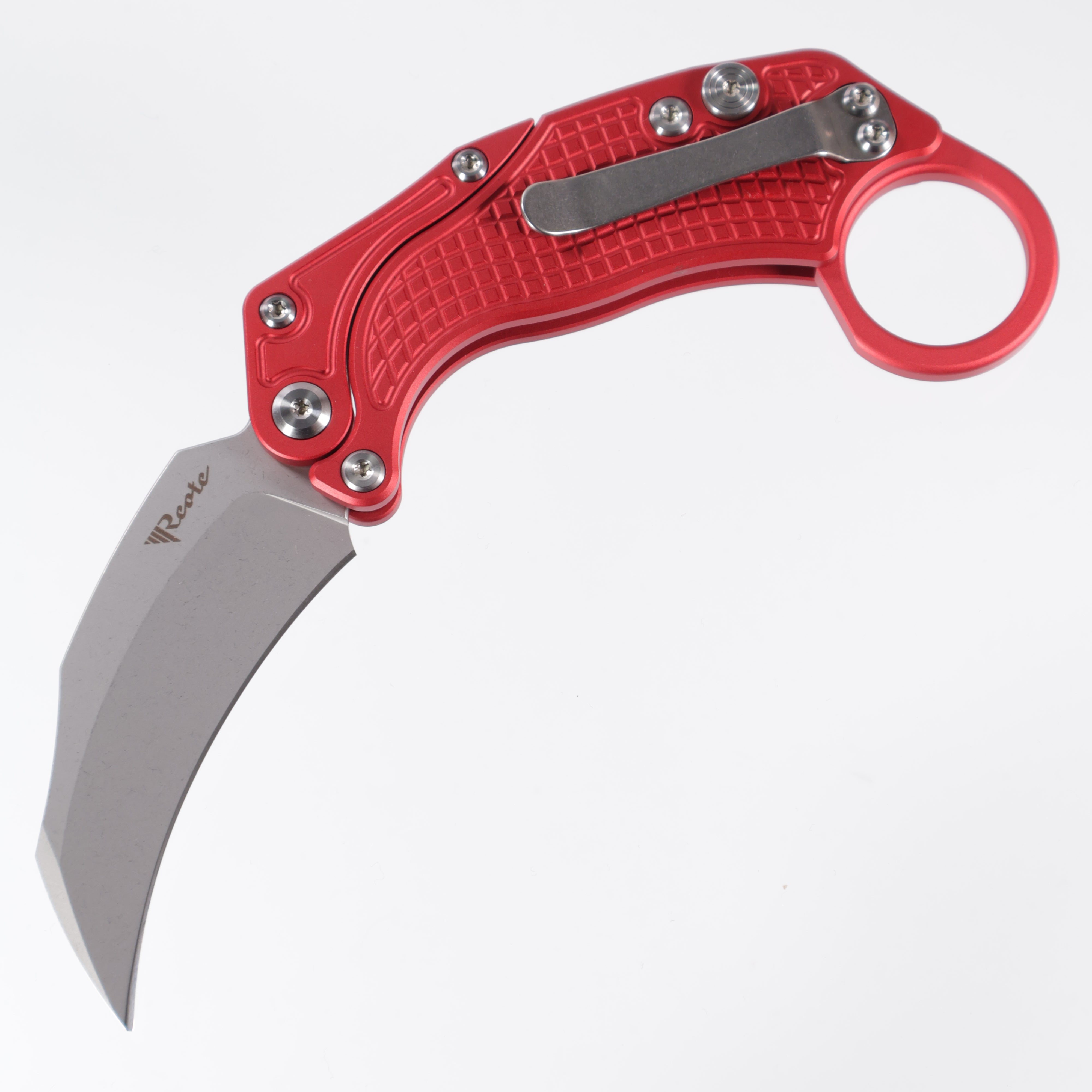Reate Exo-K - Red Aluminum - Stonewash N690