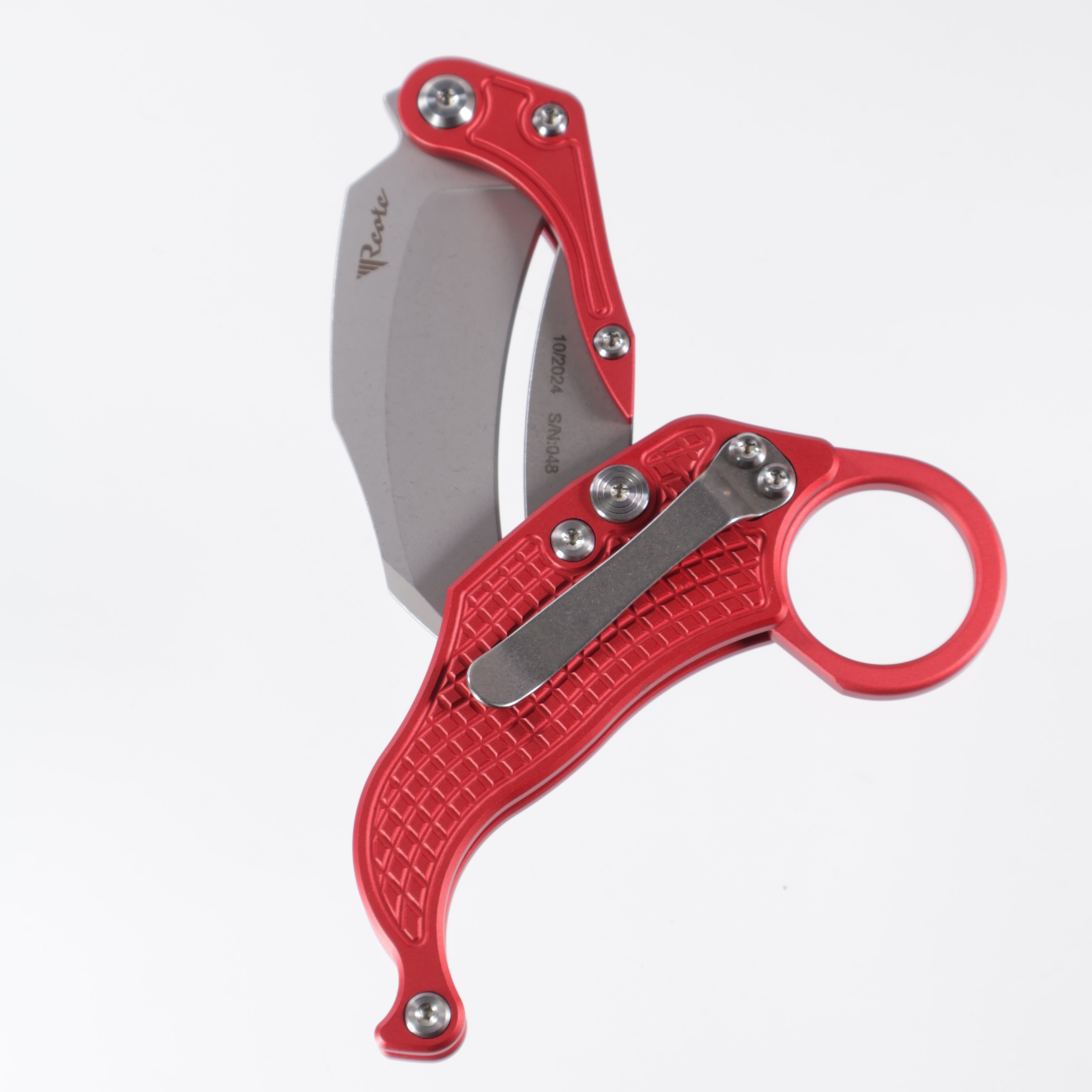 Reate Exo-K - Red Aluminum - Stonewash N690