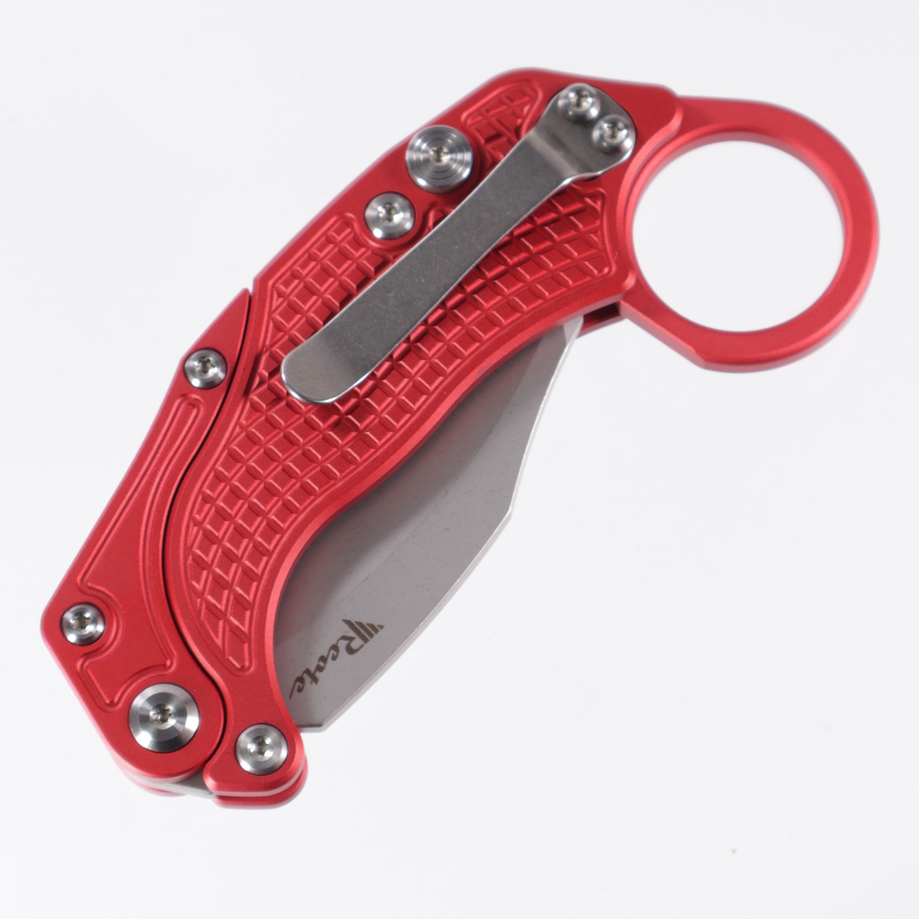 Reate Exo-K - Red Aluminum - Stonewash N690
