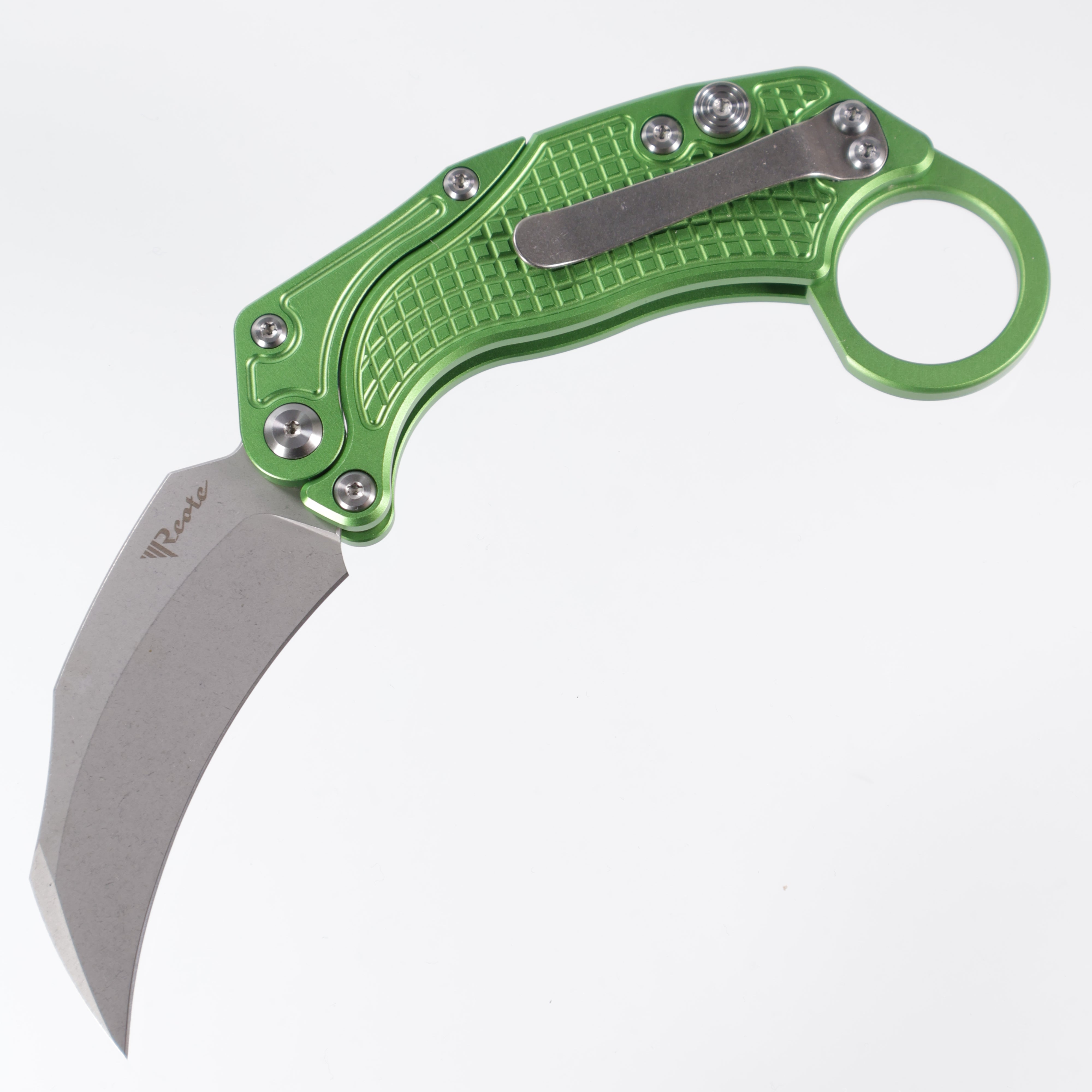 Reate Exo-K - Green Aluminum - Stonewash N690