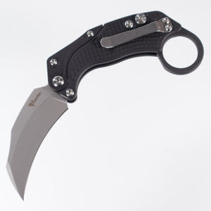 Reate Exo-K - Black Aluminum - Stonewash N690