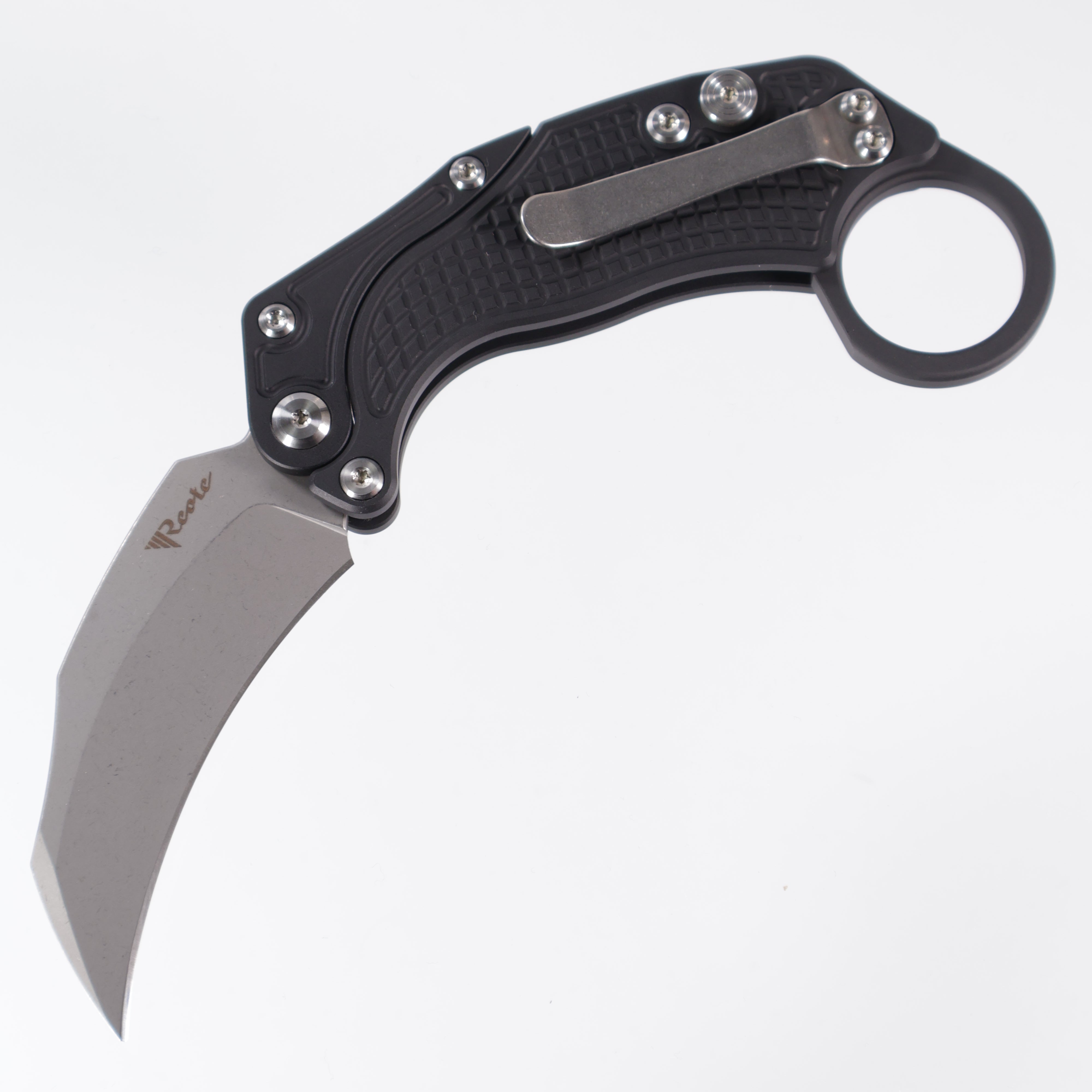 Reate Exo-K - Black Aluminum - Stonewash N690