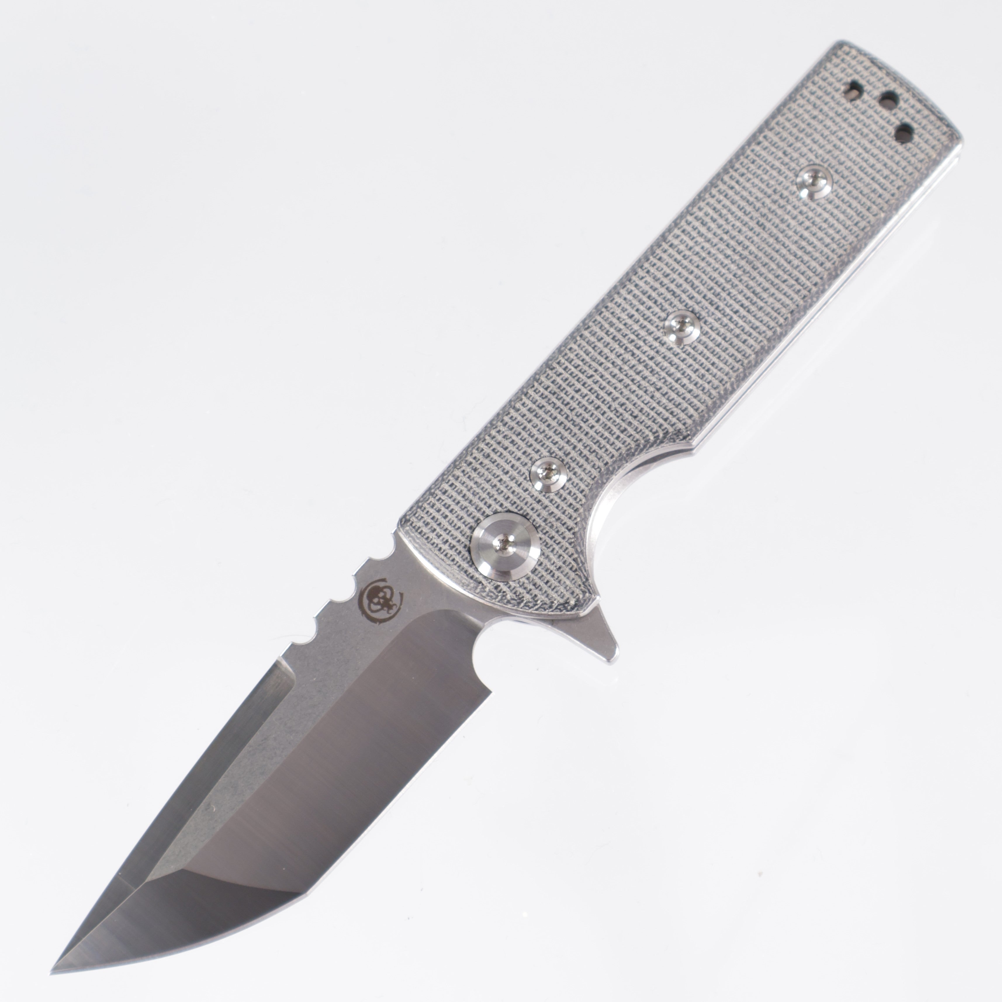 Chaves T.A.K - Blue Label Line - Tanto Satin Elmax - Black Micarta - TAK CK-1C2-2B2A-1C0-1B