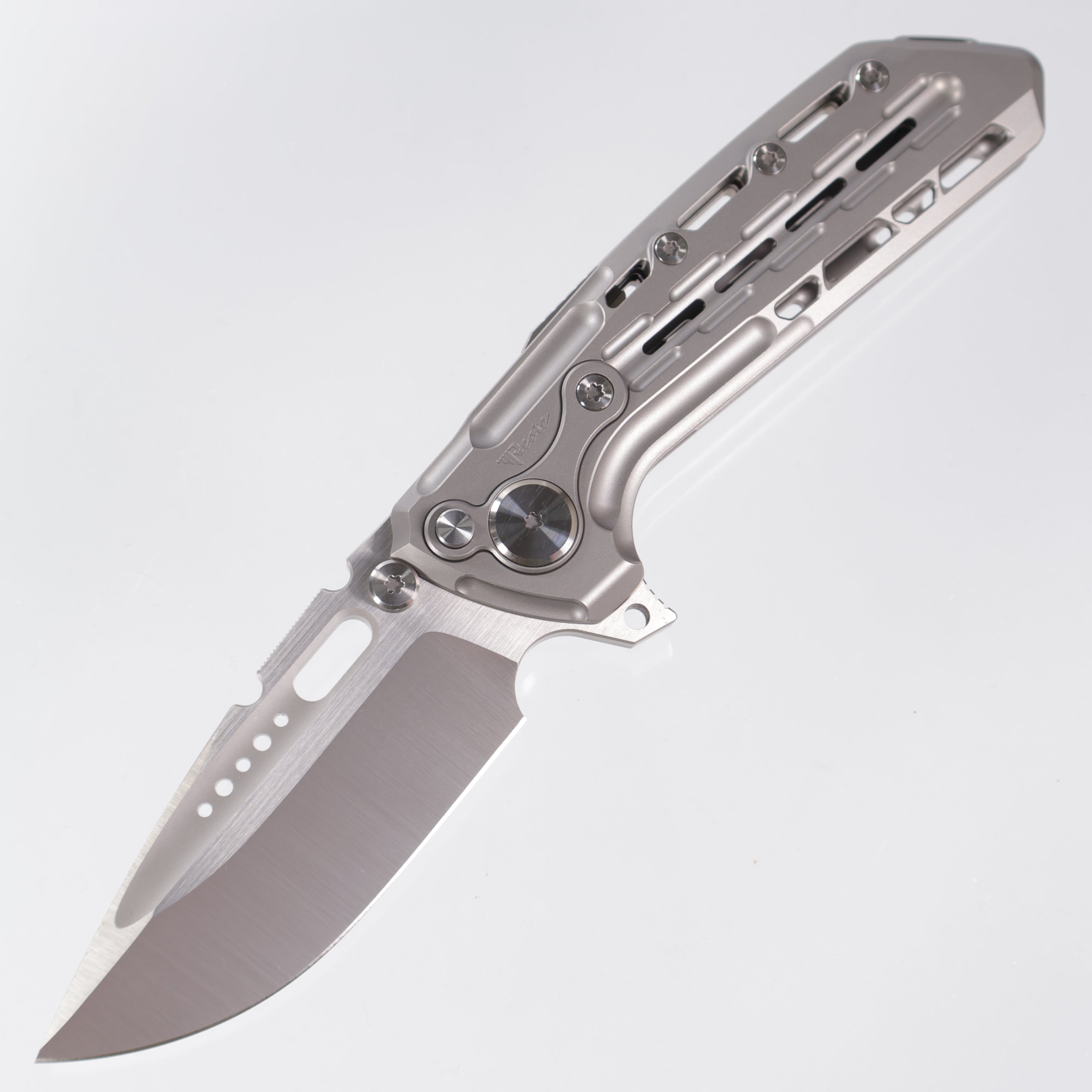 Reate Terminator TX-228 - Bead Blasted Ti - Satin M390