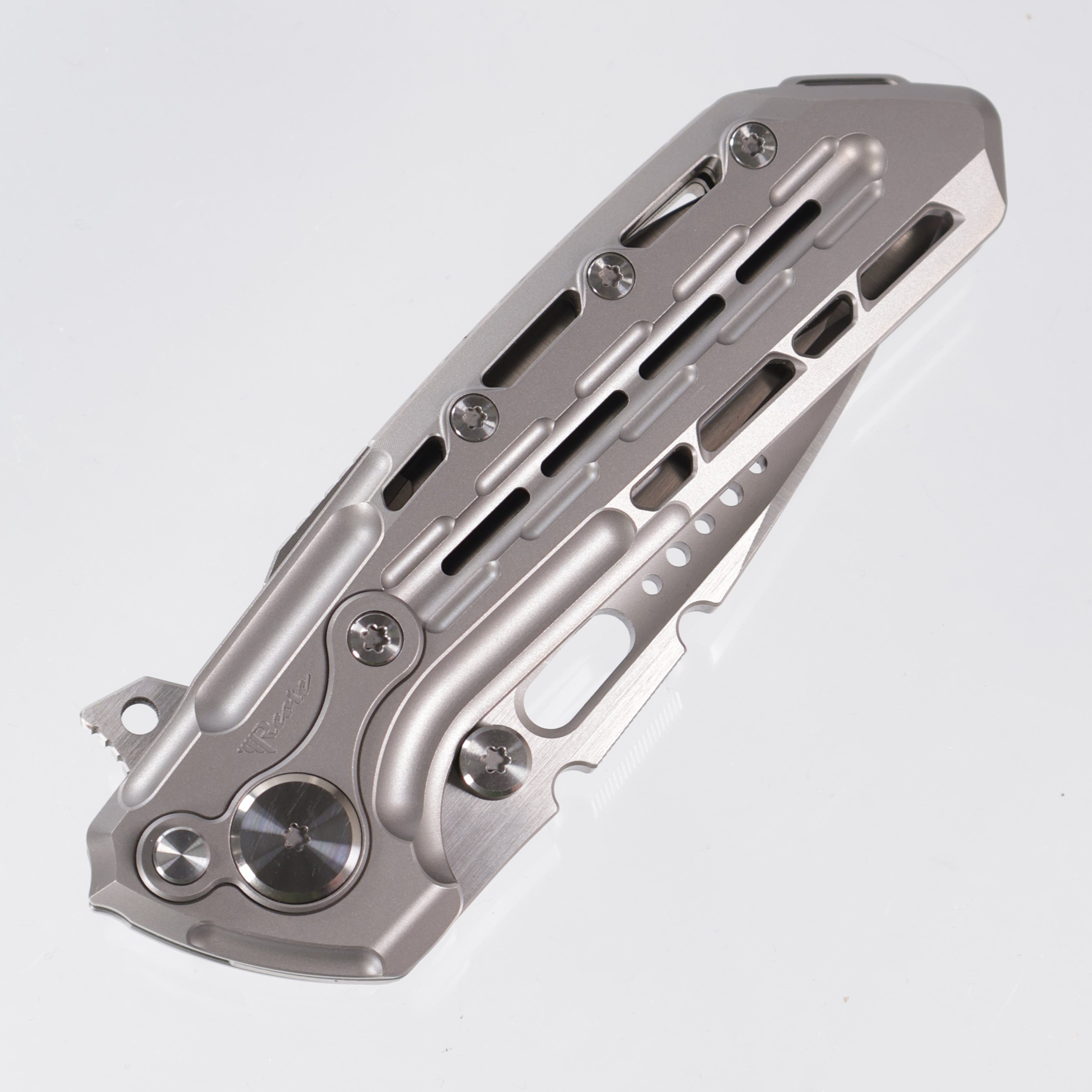 Reate Terminator TX-228 - Bead Blasted Ti - Satin M390