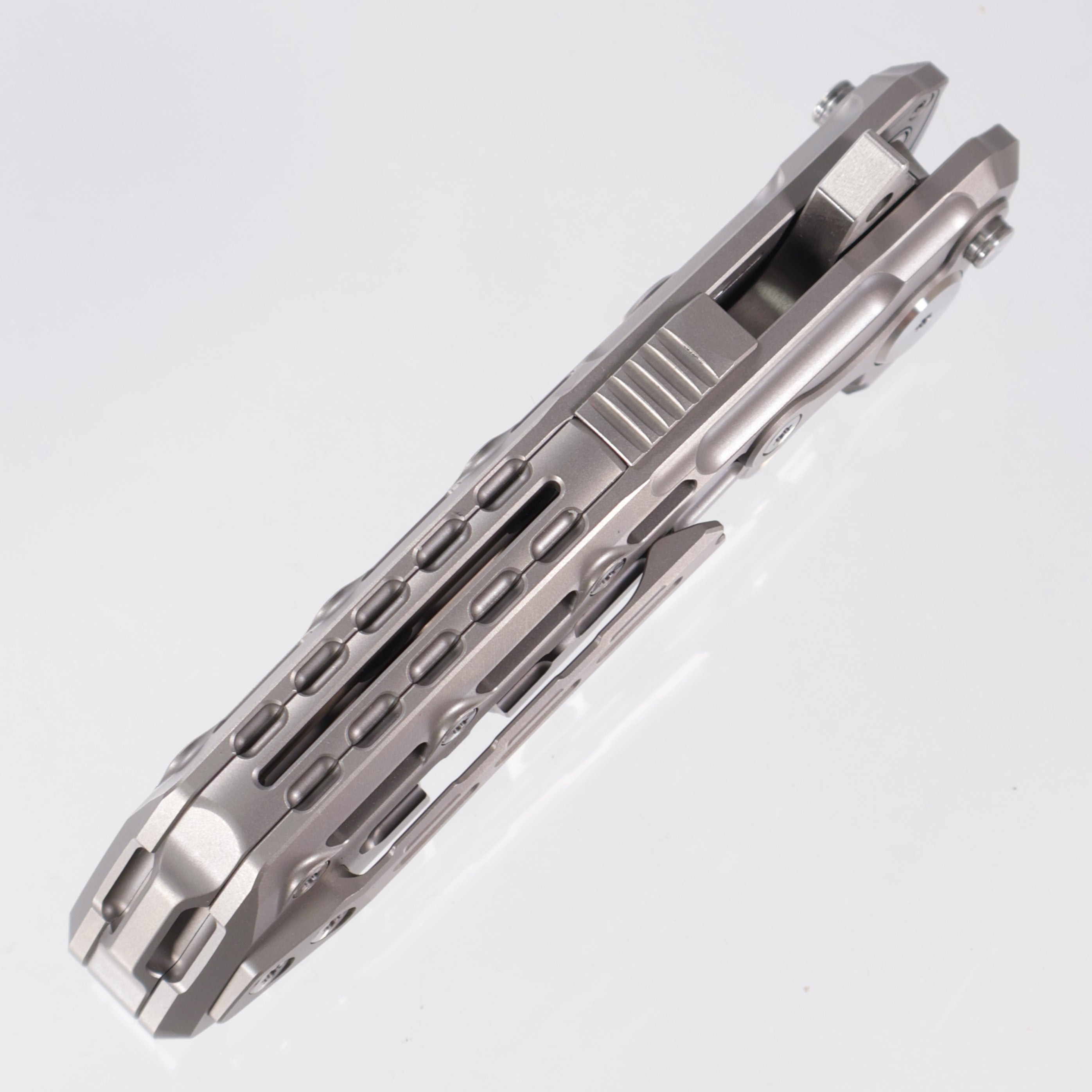 Reate Terminator TX-228 - Bead Blasted Ti - Satin M390