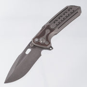 Reate Terminator-T600 - Darkwashed Titanium w/ Copper Inlay - Magnacut Acid Washed