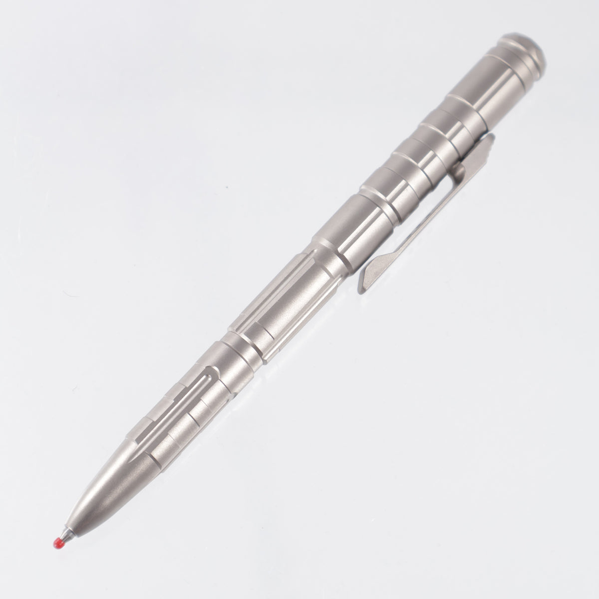 Remette RT-TP1A Slide Click Action Pen - Beadblast Titanium