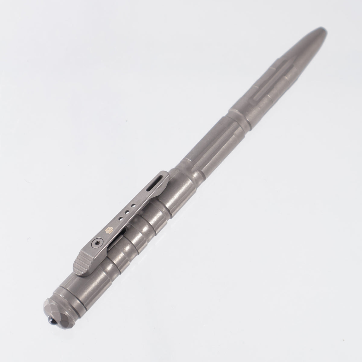 Remette RT-TP1B Slide Click Action Pen - Beadblast Titanium