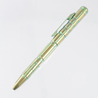 Remette RT-TP1C Slide Click Action Pen - Green & Bronze Titanium