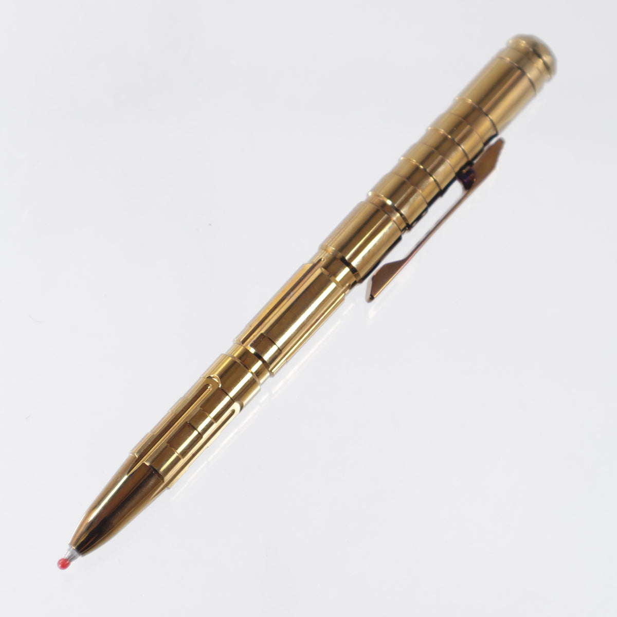 Remette RT-TP1G Slide Click Action Pen - Polished Gold Titanium