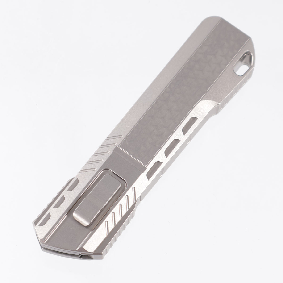 Remette Sharp Leopard - 3D Chevron Millled Titanium - Pearlescent M390 - RTSLA