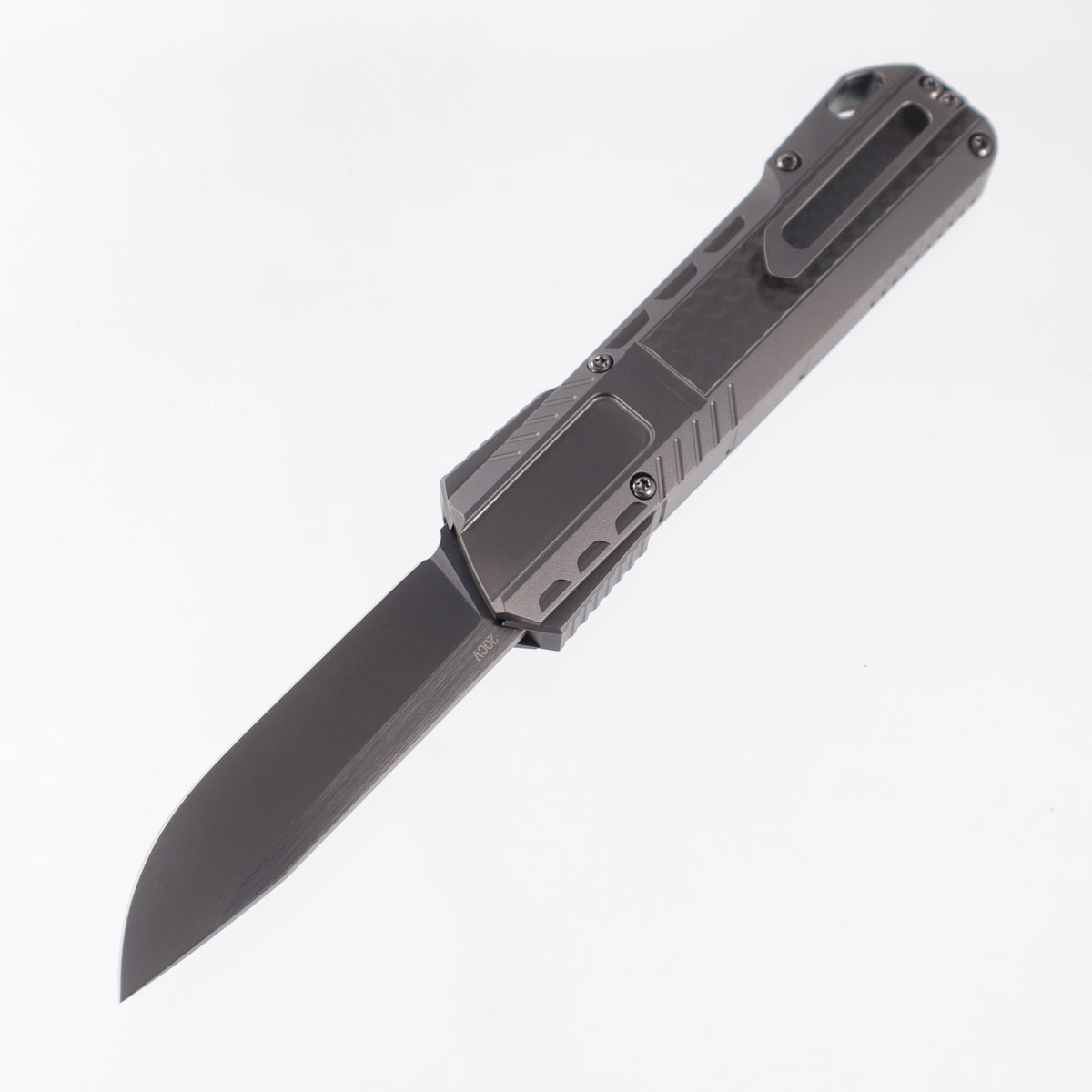 Remette Sharp Leopard - DLC 3D Chevron Millled Titanium - DLC Pearlescent 20CV - RTSLD