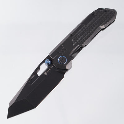 Remette Cool Leopard - Black Frag Titanium - Tanto M390 Blackwash - RTKS-B