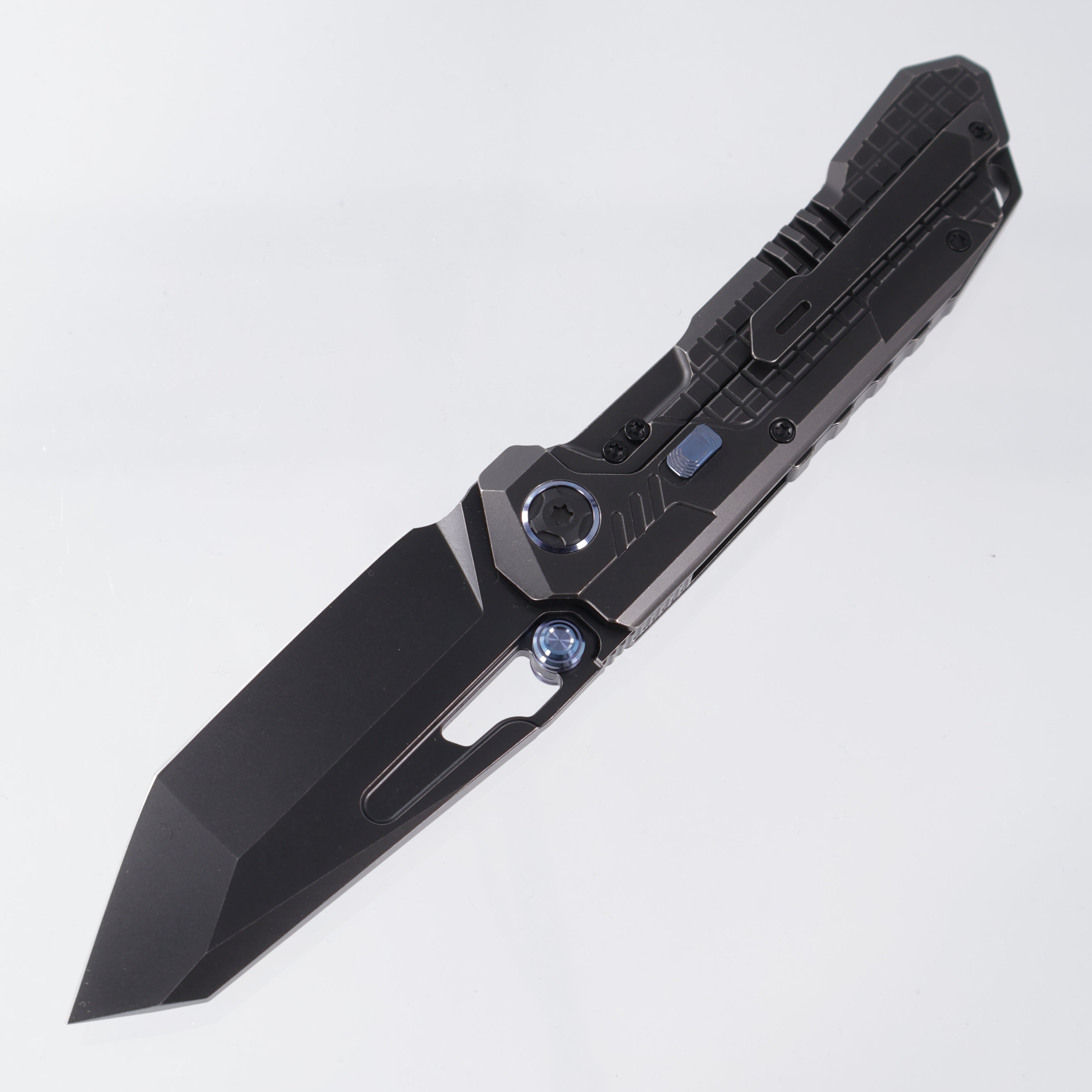 Remette Cool Leopard - Black Frag Titanium - Tanto M390 Blackwash - RTKS-B