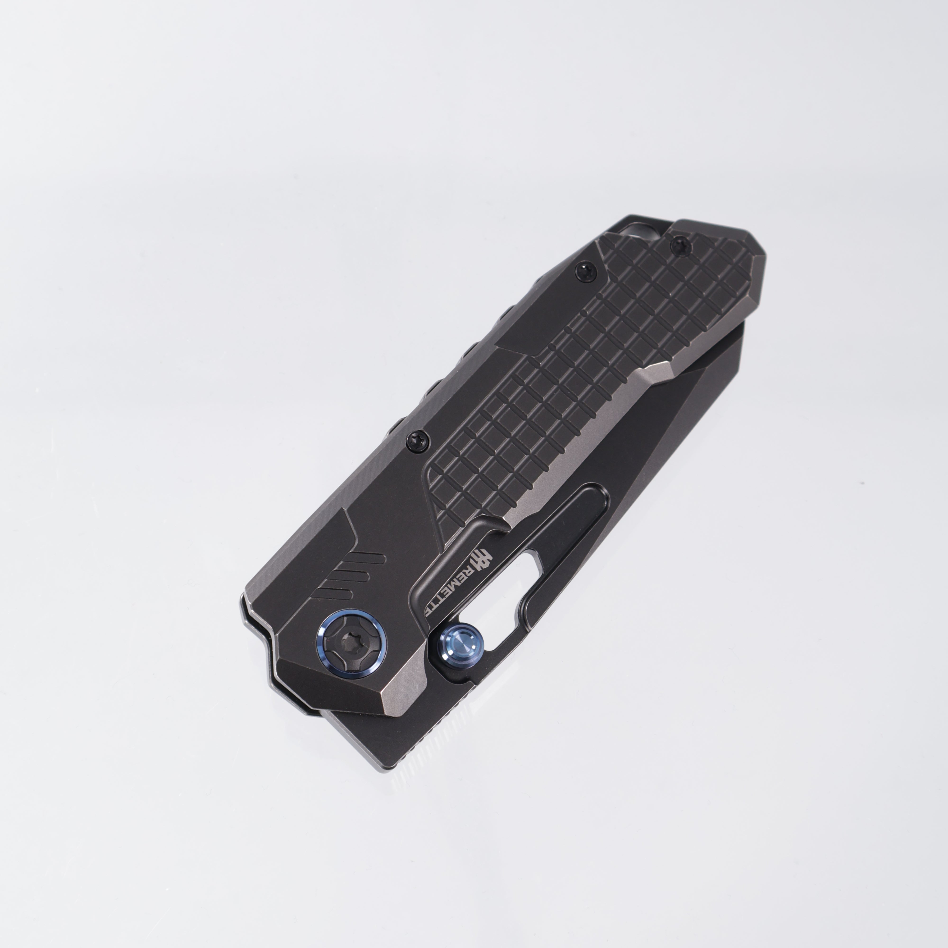 Remette Cool Leopard - Black Frag Titanium - Tanto M390 Blackwash - RTKS-B