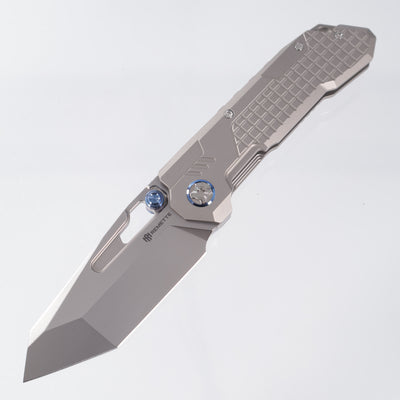Remette Cool Leopard - Frag Titanium - Tanto M390 Pearlescent Stonewash - RTKS-T