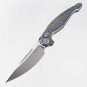 Rike Predator 2 Integral - Flamed Titanium Chassis - Pearlescent M390 - 2/FB