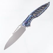 Rike Thor 6 Plus Integral - Flamed Titanium Chassis - Pearlescent M390 - FB