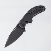 Rike Alkaid - M390 Blackwash - Titanium Blackwash Handle - RK-13307-3 Rike Knife/Forever Steel