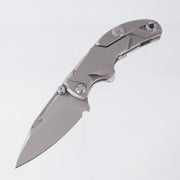 Rike Alkaid - M390 Stonewash - Titanium Handle - RK-13307-1 Rike Knife/Forever Steel