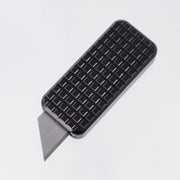 Rivery Manufacturing Zero Utility Knife - Black Grenade Pattern Aluminum