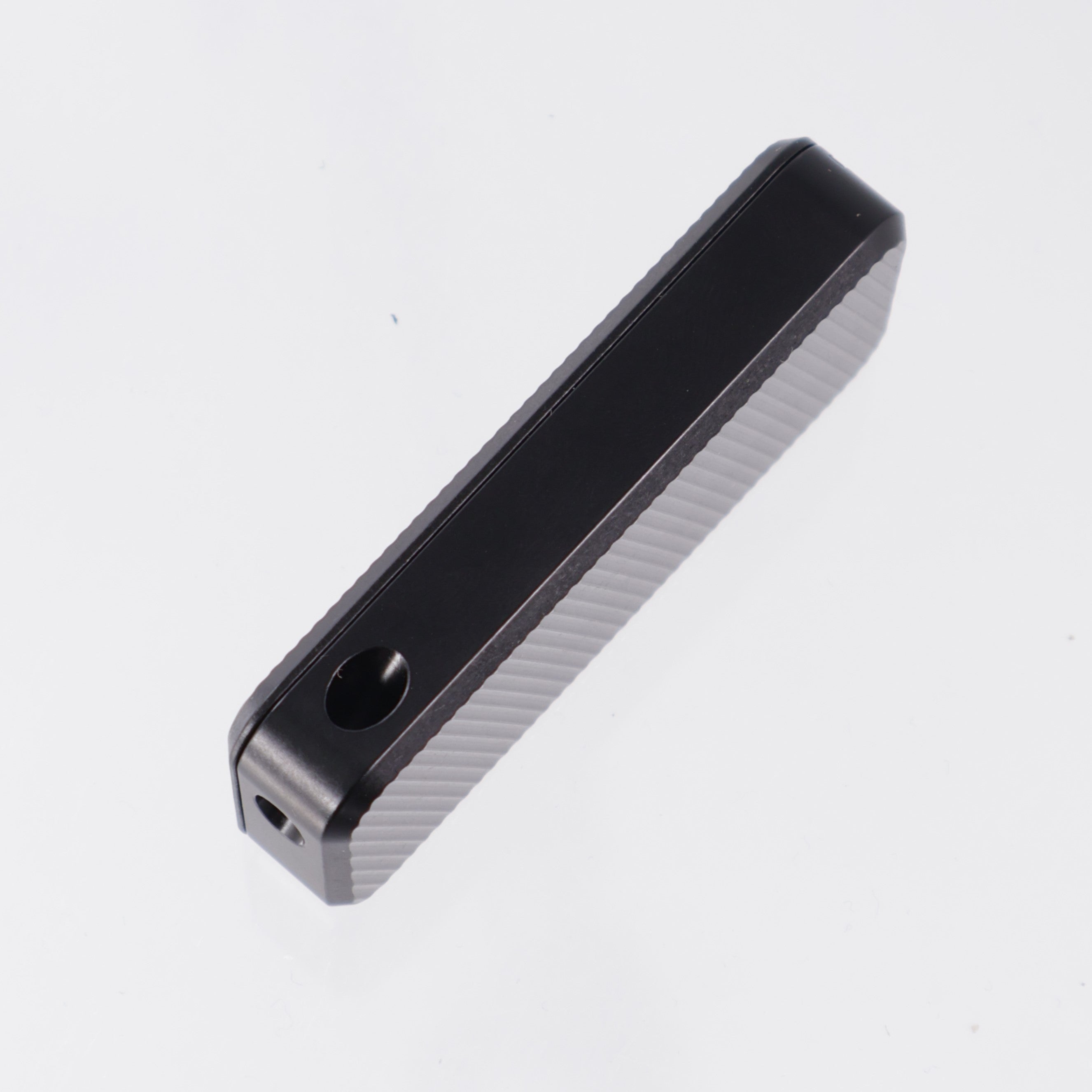 Rivery Manufacturing Zero Utility Knife - Black File Pattern Aluminum