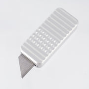 Rivery Manufacturing Zero Utility Knife - Gray Gemstone Pattern Aluminum