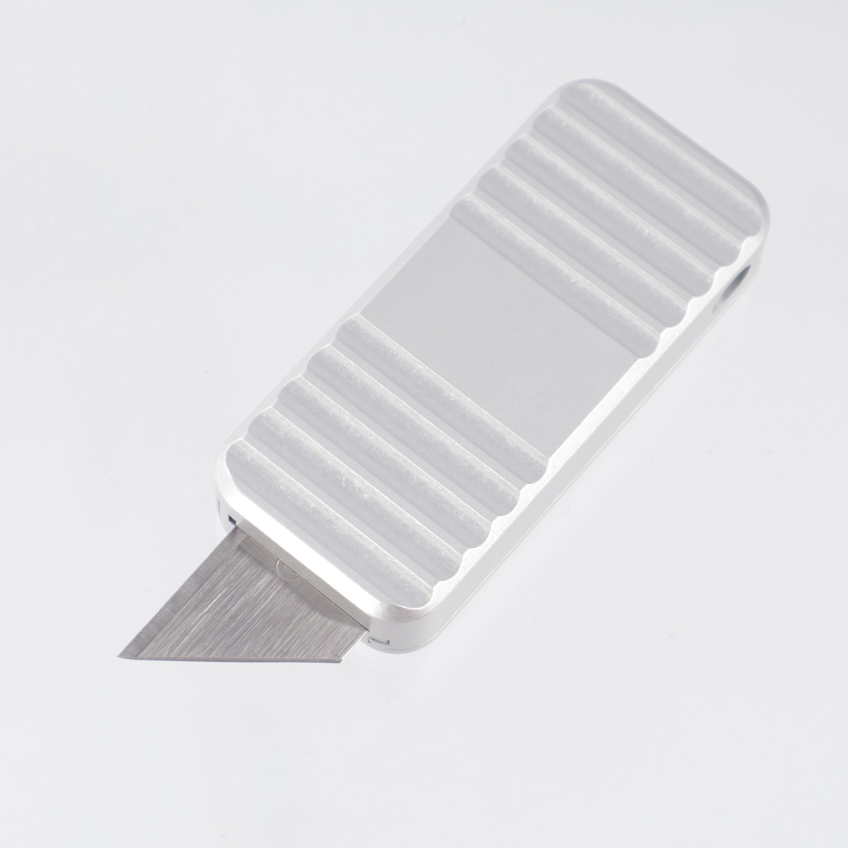Rivery Manufacturing Zero Utility Knife - Gray Gemstone Pattern Aluminum