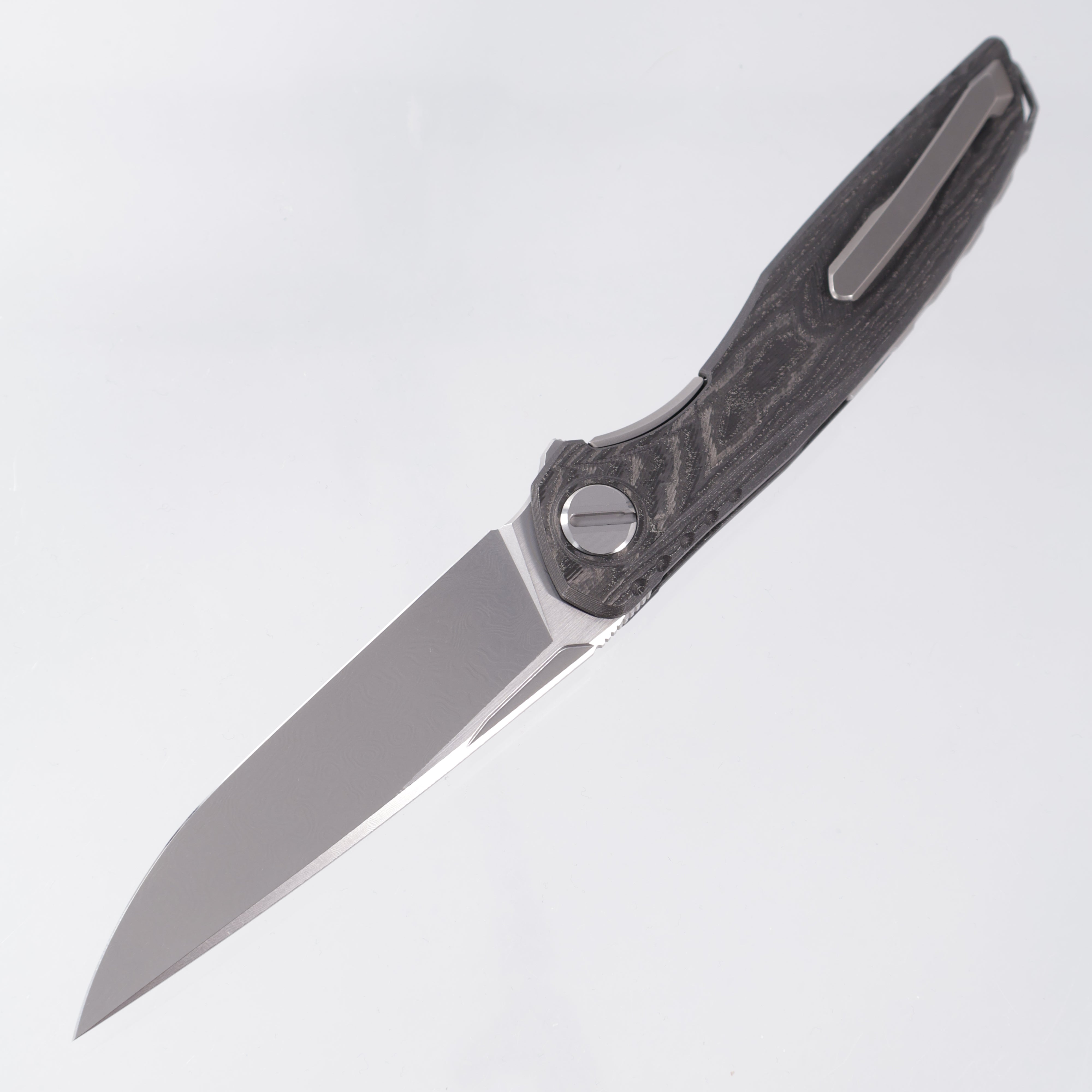 Shirogorov Custom Division Astrum - Black CarboTi Scales - DamaX Blade