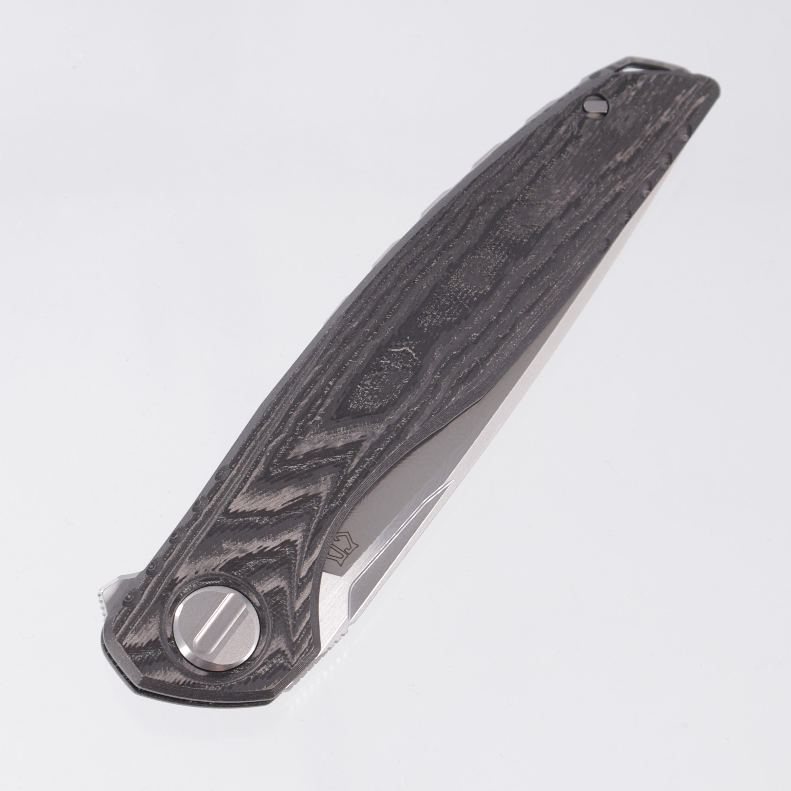 Shirogorov Custom Division Astrum - Black CarboTi Scales - DamaX Blade