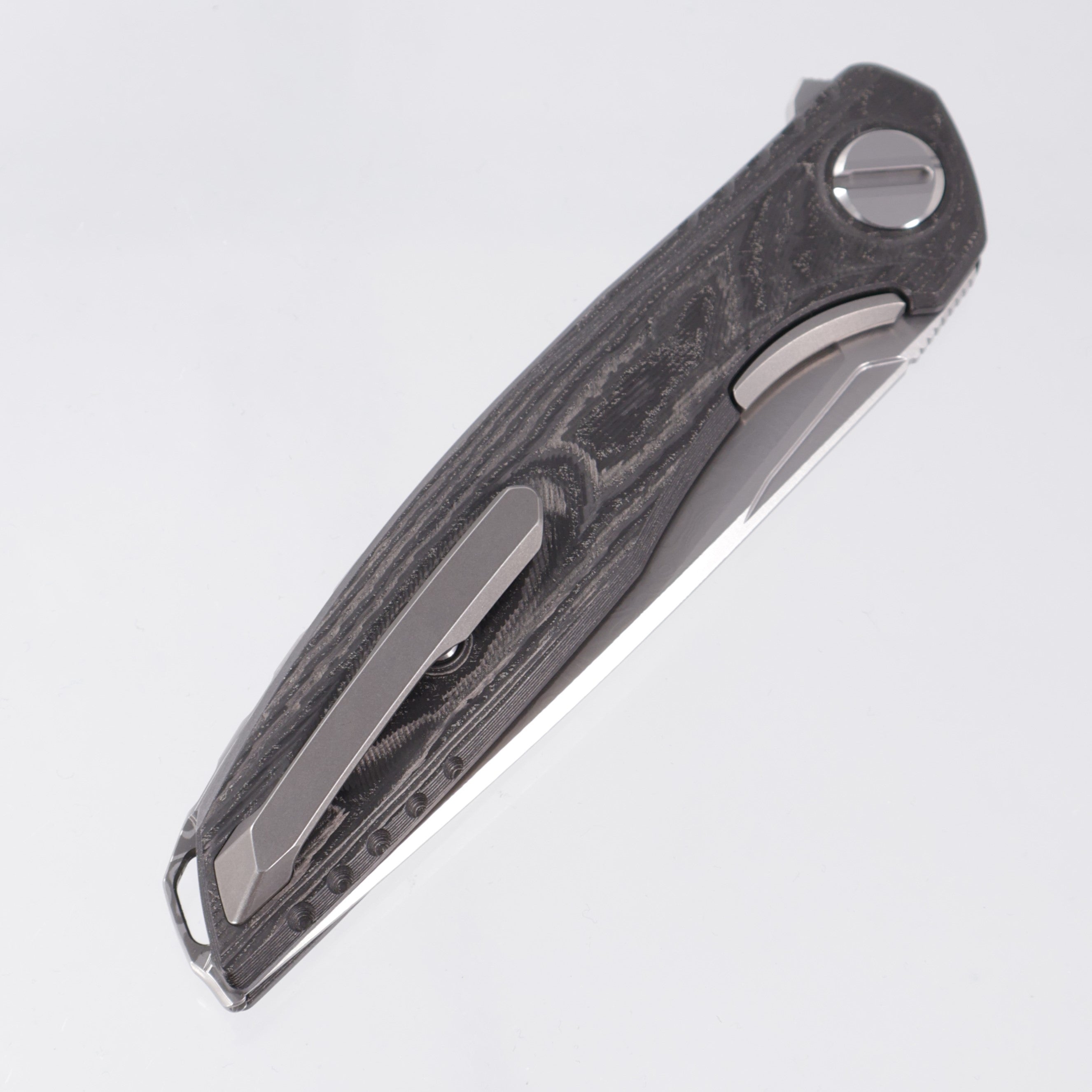 Shirogorov Custom Division Astrum - Black CarboTi Scales - DamaX Blade