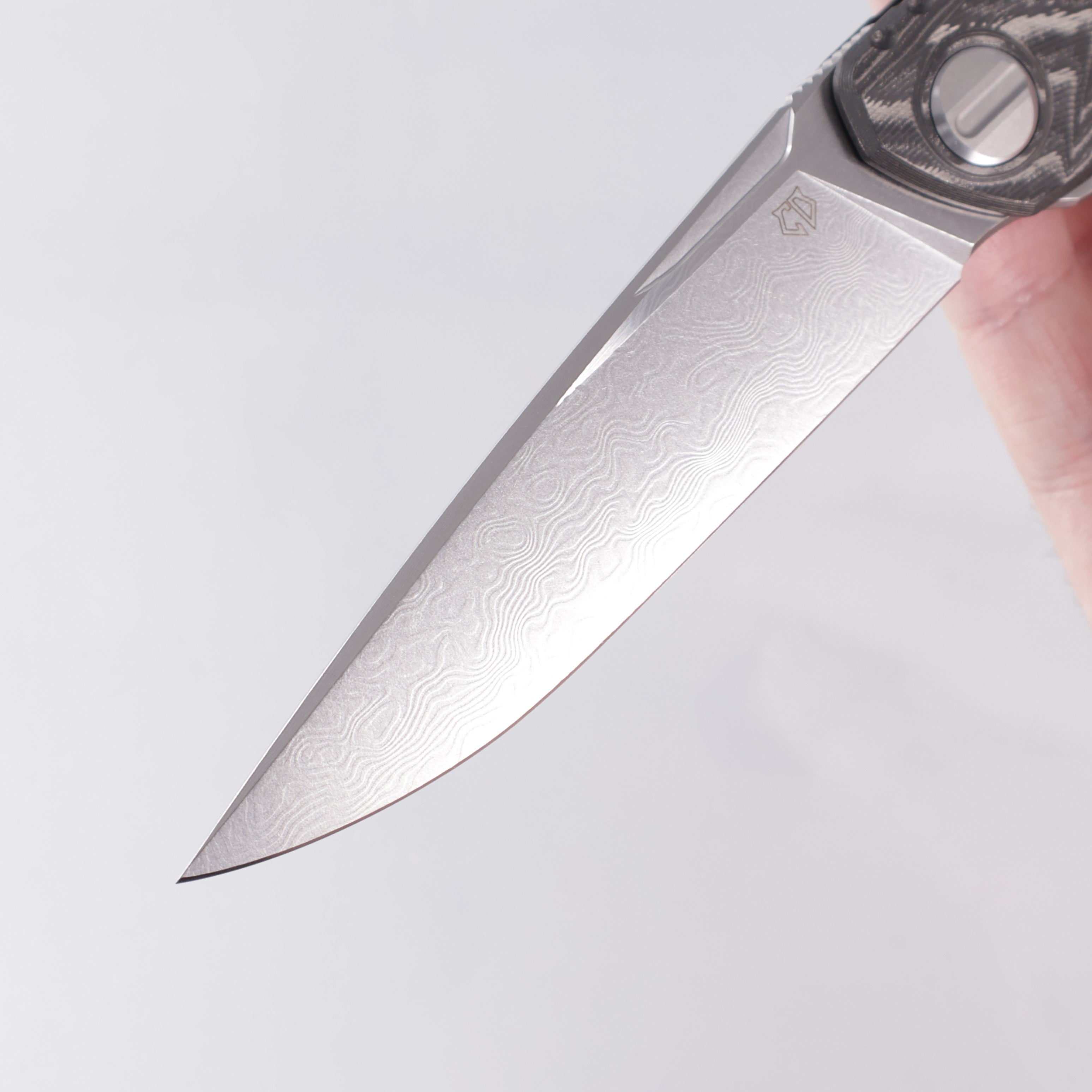 Shirogorov Custom Division Astrum - Black CarboTi Scales - DamaX Blade