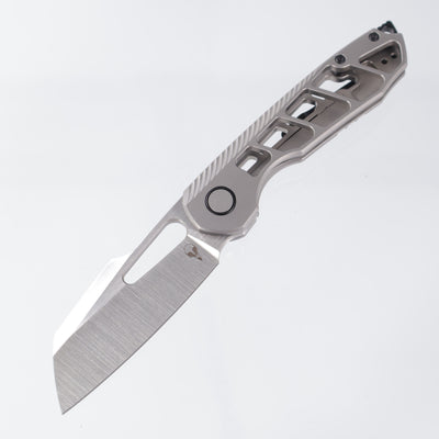 Sparrow Knife Co. Frame Lock Strix - Skeletonized Titanium - Satin S90V