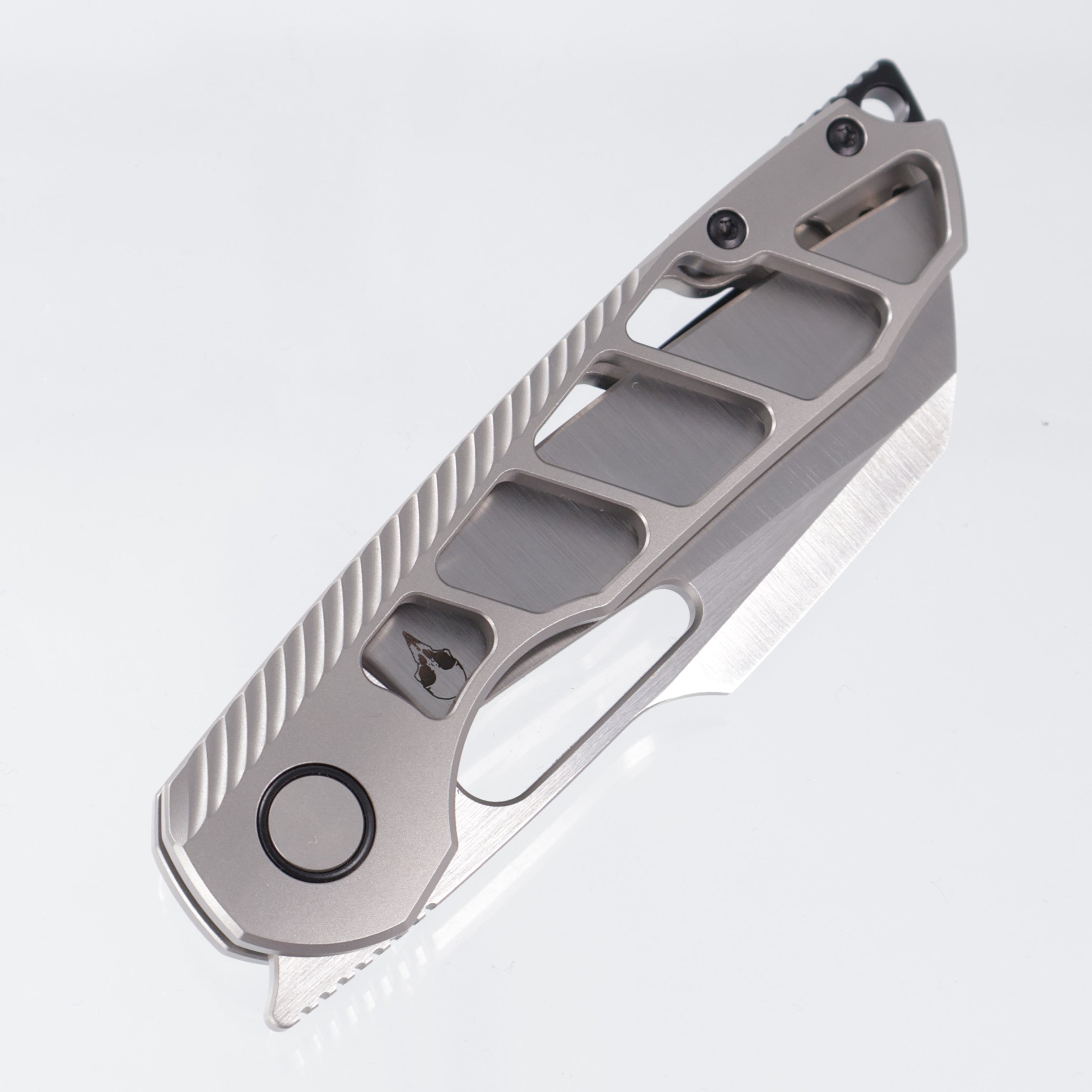 Sparrow Knife Co. Frame Lock Strix - Skeletonized Titanium - Satin S90V