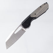 Sparrow Knife Co. Bolster Lock Strix - Black Micarta / DLC Titanium - Satin S90V