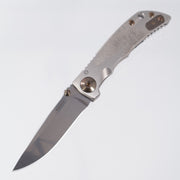 Spartan Blades Spartan-Harsey Folder 3.25" - Fir Trees Edition - Satin Handle w/ Bronze Hardware - Stonewash Magnacut