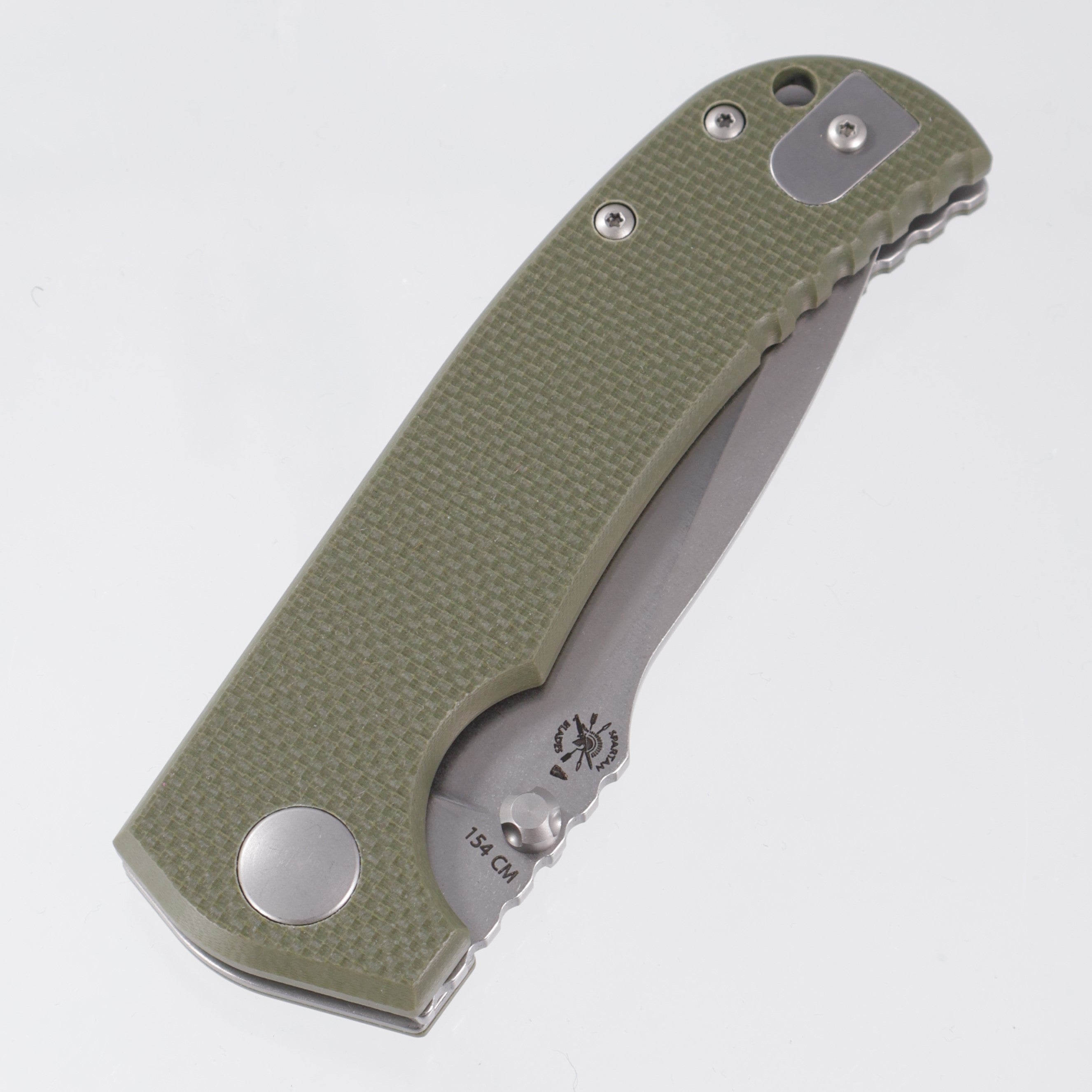 Spartan Field Grade Astor - OD Green G10 - Stonewash XHP - SFBL8GR