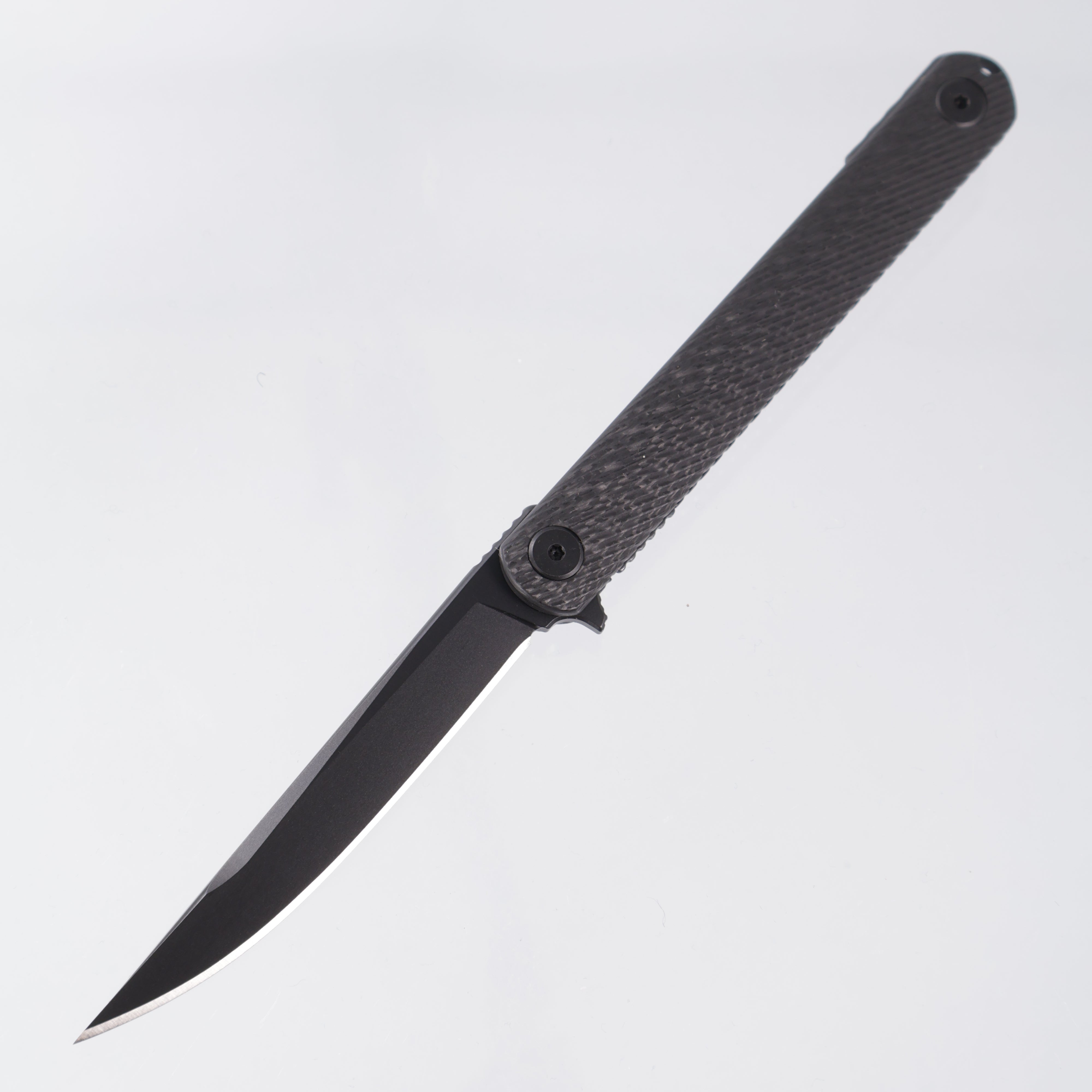 Spartan Field Grade Nemec - Carbon Fiber - Black PVD S35VN - SFBL12CF