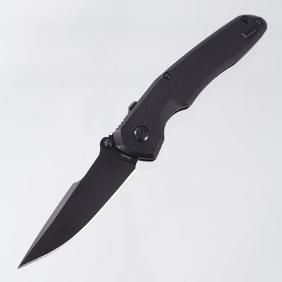 Spartan Field Grade Soter - Black G10 w/ RaceLock - Black PVD S35VN - SFBL14BKBK