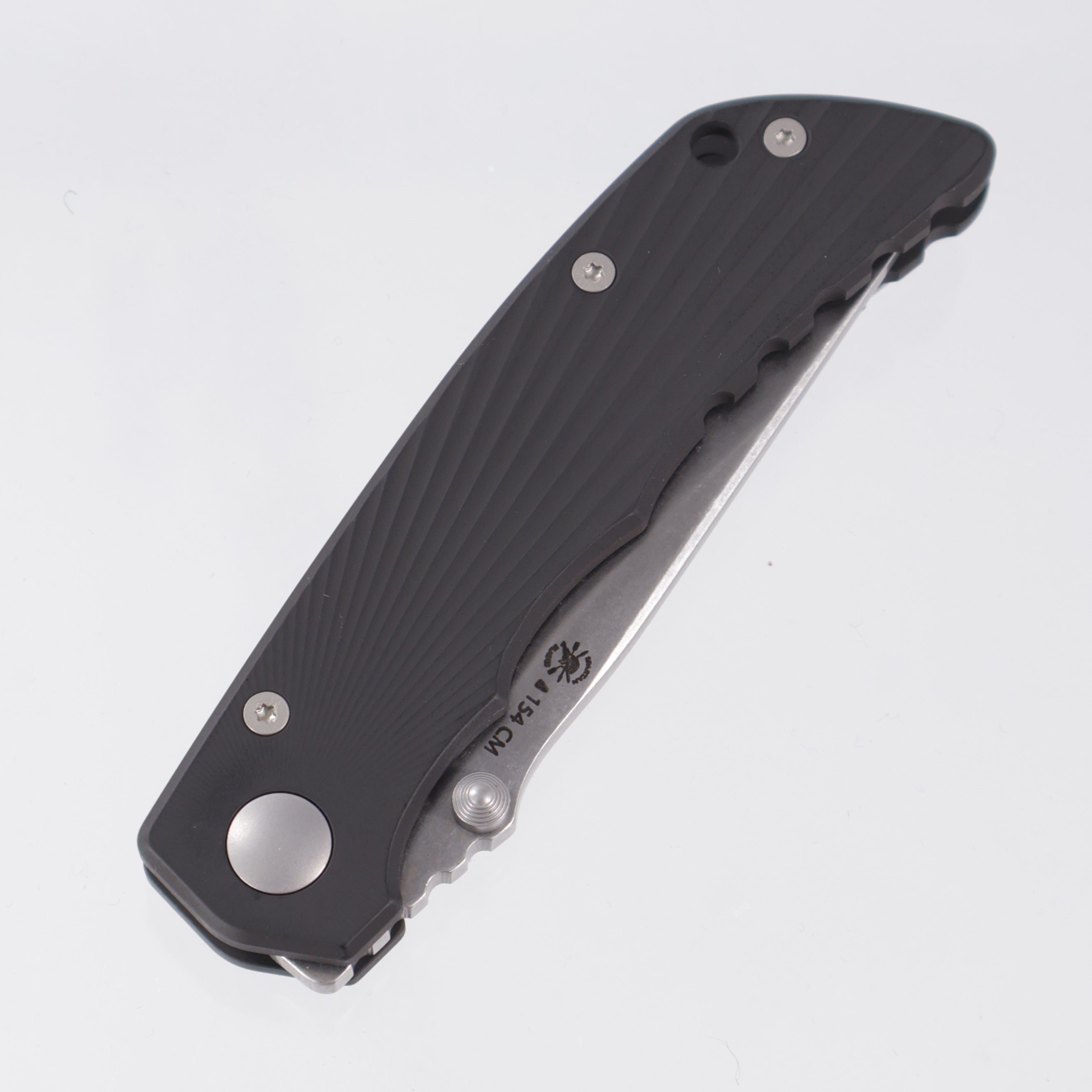 Spartan Field Grade Talos II - Black Cerakote Starburst Aluminum - Stonewash 154CM - SFBL13BKSW