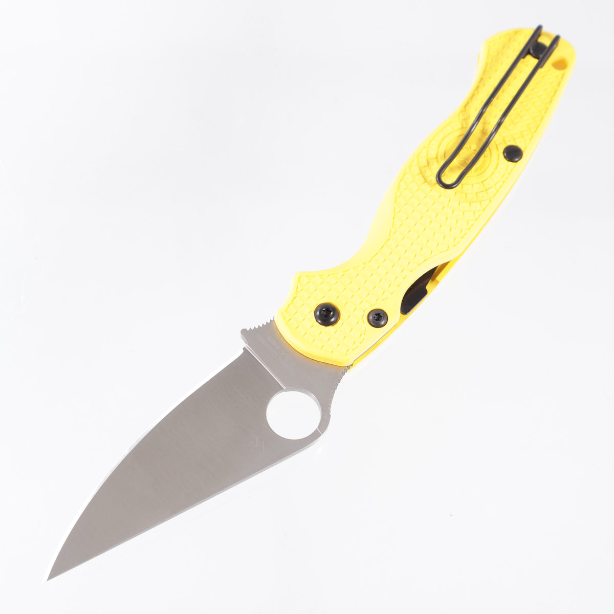 Spyderco Paramilitary 2 Lighweight Salt - Yellow FRN - Satin Magnacut - C81PYL2