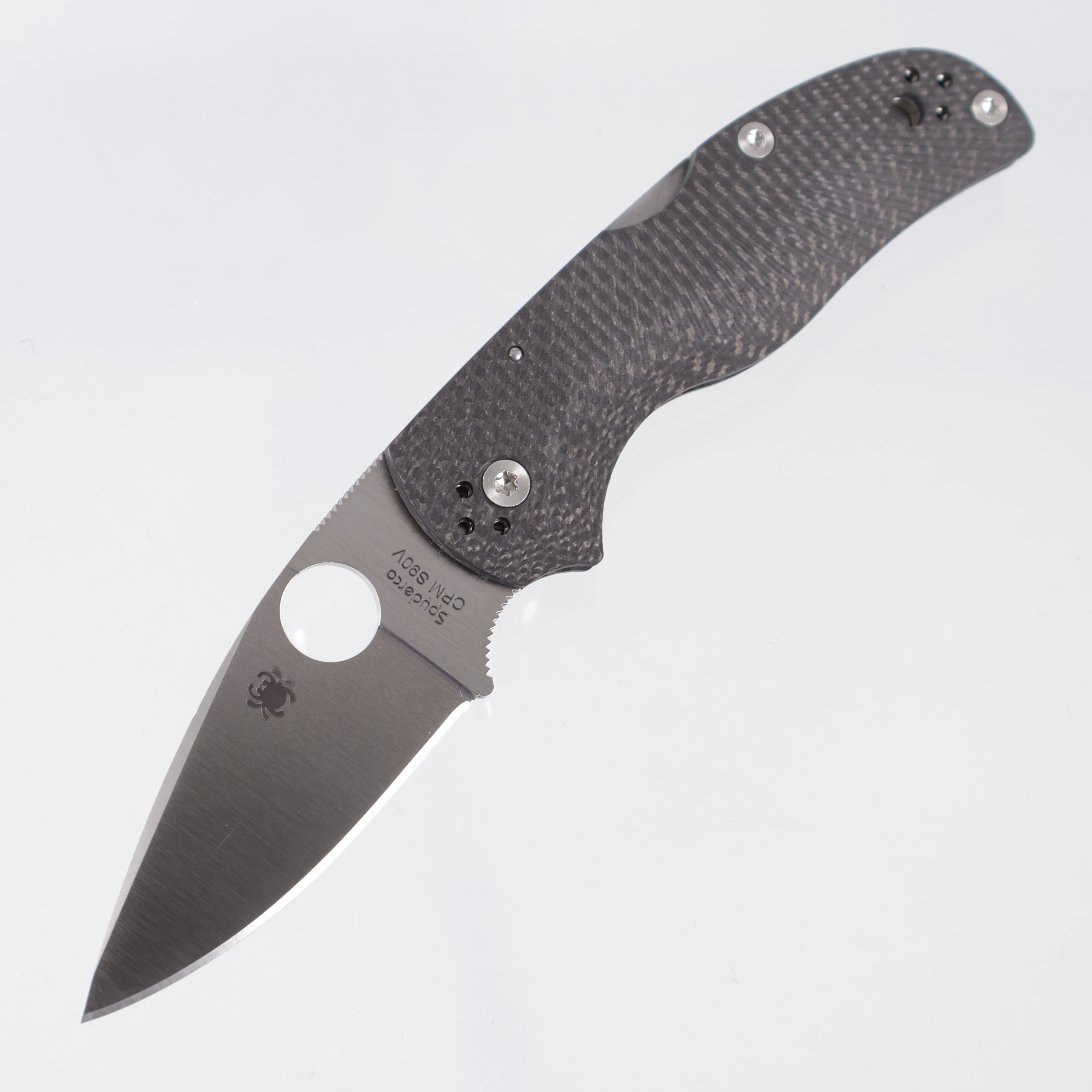 Spyderco Native 5 - Fluted Carbon Fiber - Satin S90V - C41CFFP5