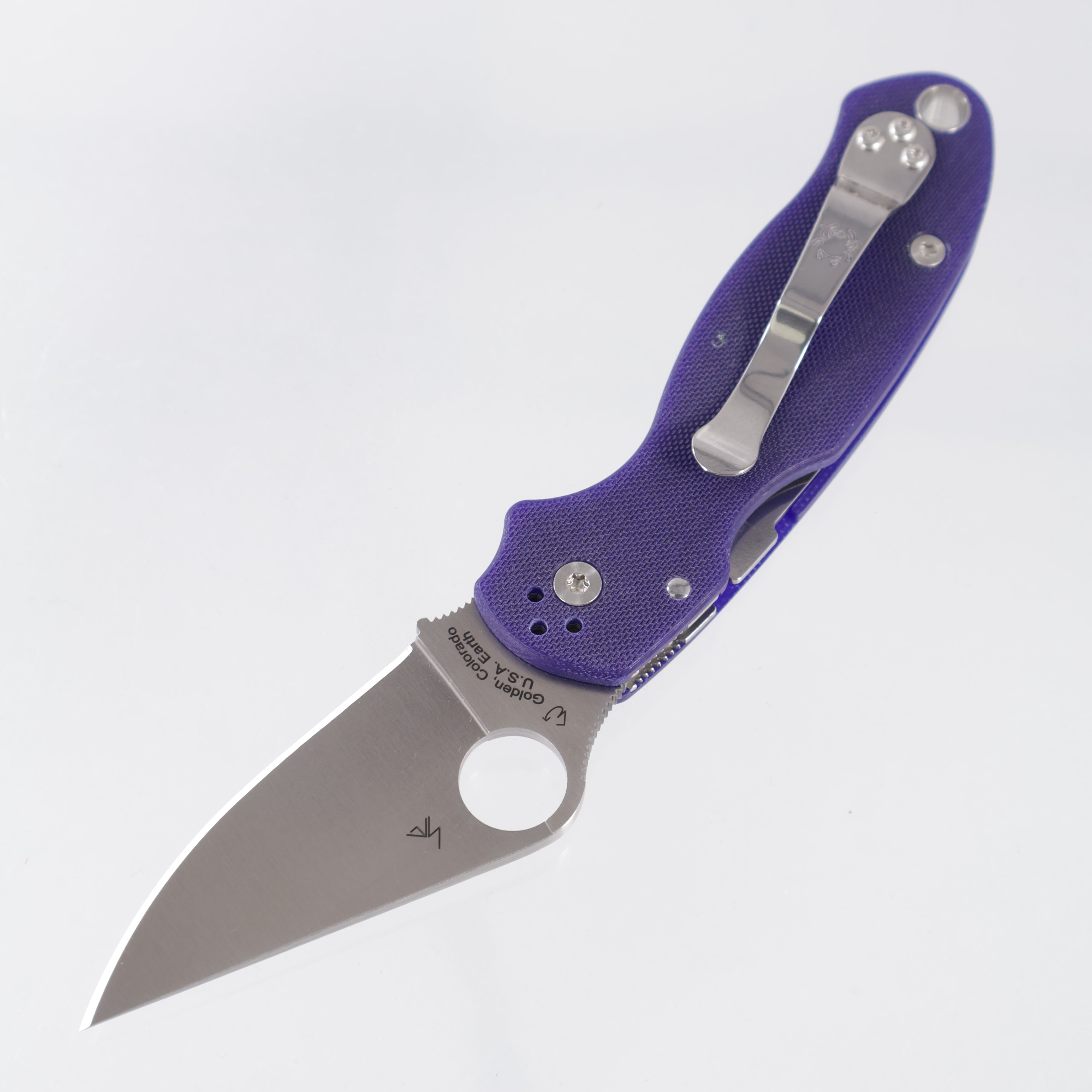 Spyderco Para 3 - Dark Blue G10 - Satin S110V - C223GPDBL