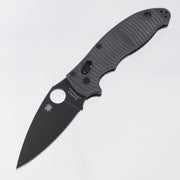 Spyderco Manix 2 Salt - Black Textured G10 - DLC Magnacut - C101GMCBKP2
