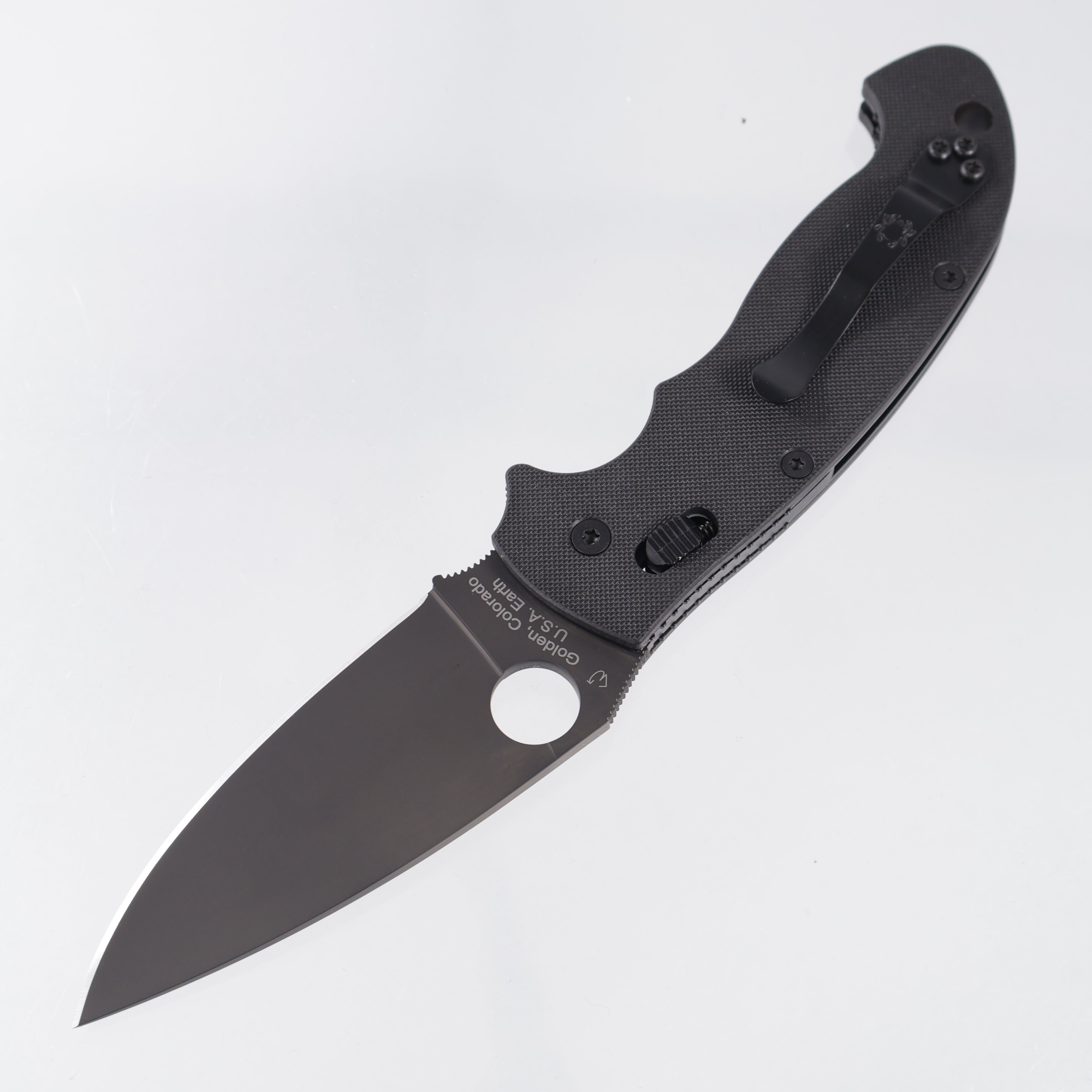 Spyderdo Manix 2 XL - Black G10 - DLC S30V - C95GPBBK2