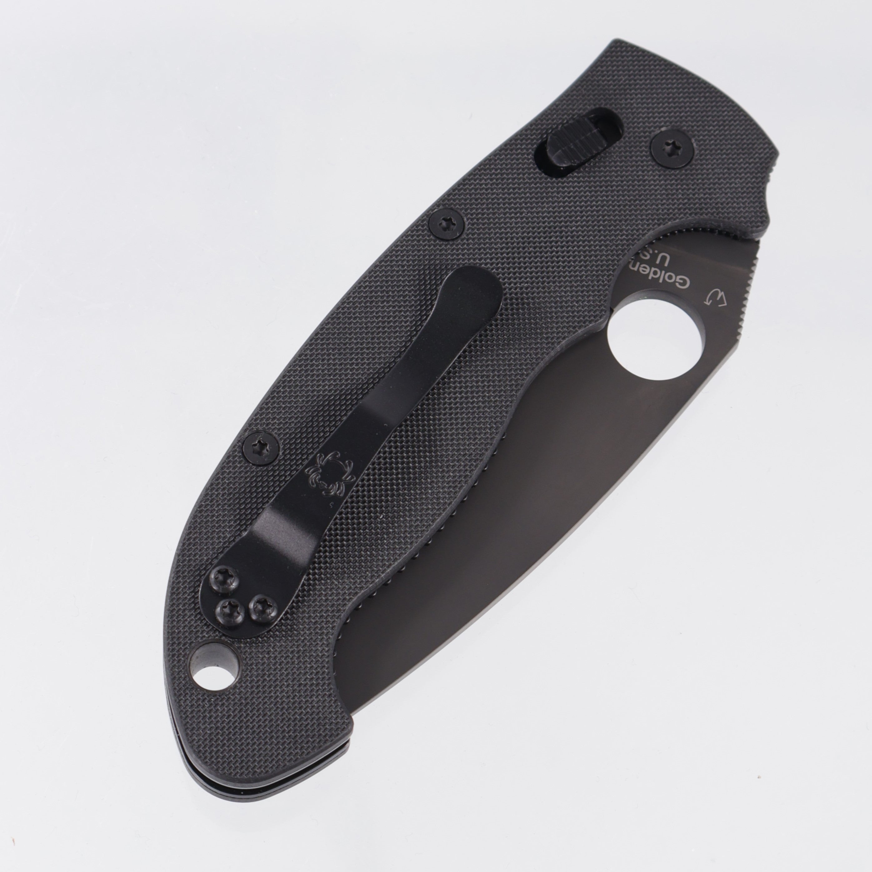 Spyderdo Manix 2 XL - Black G10 - DLC S30V - C95GPBBK2