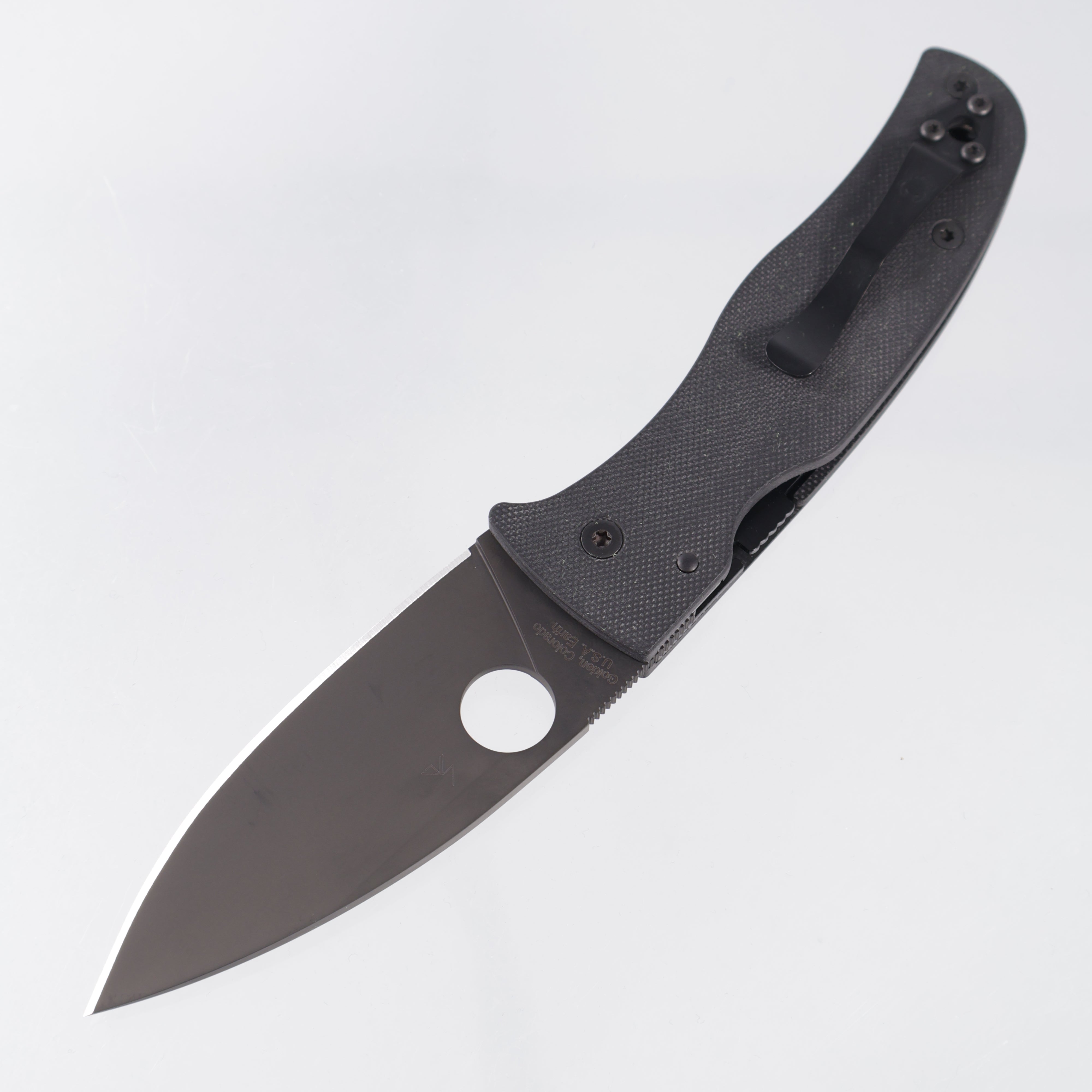 Spyderco Bodacious - Black G10 - DLC S30V - C263GPBK