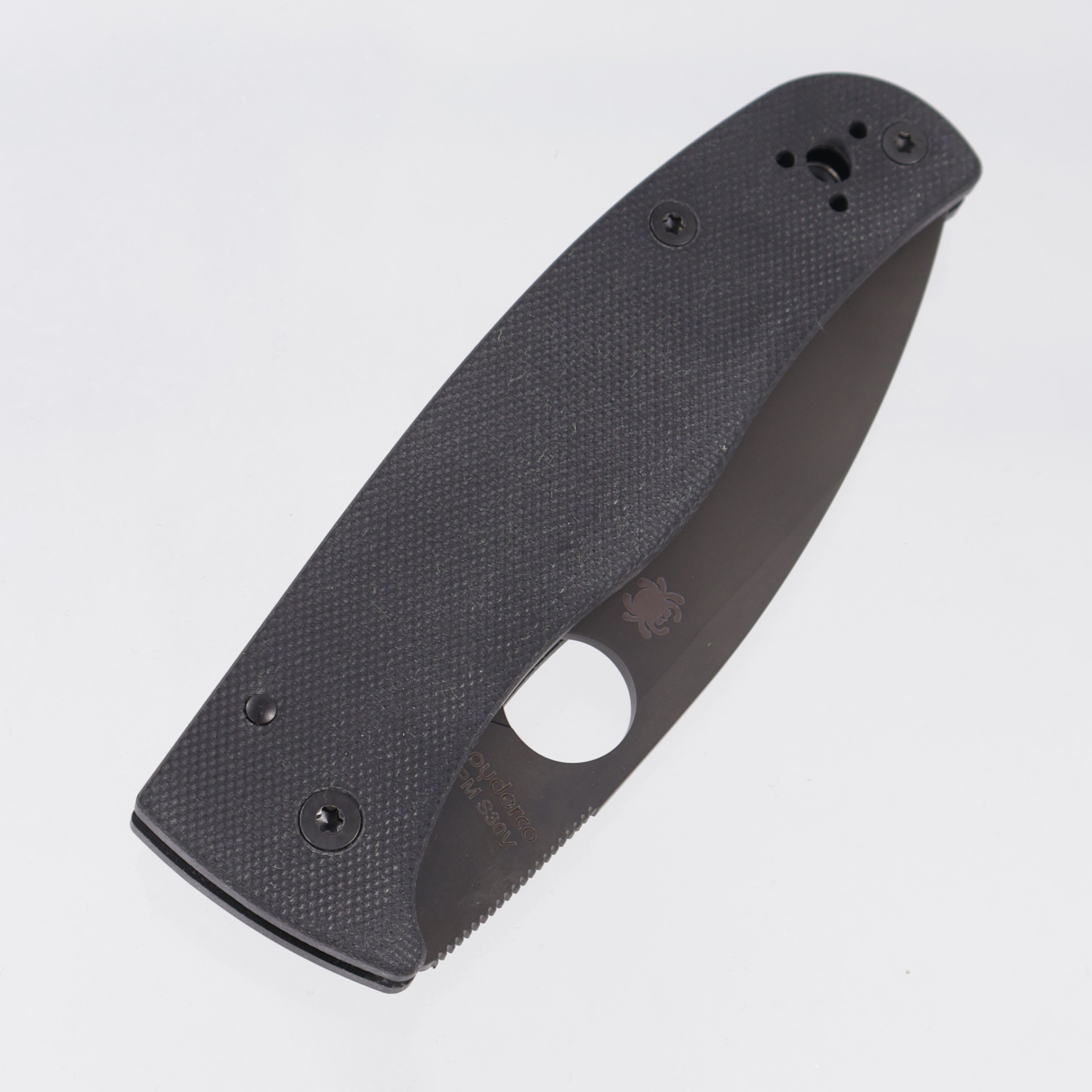 Spyderco Bodacious - Black G10 - DLC S30V - C263GPBK