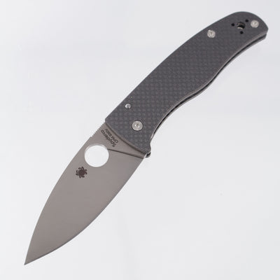 Spyderco Bodacious Sprint Run - Peel Ply Carbon Fiber - Satin S90V - C263CFP90V